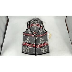 Pendleton Crossroads Aztec Western Native Vest (Wool) Size : M